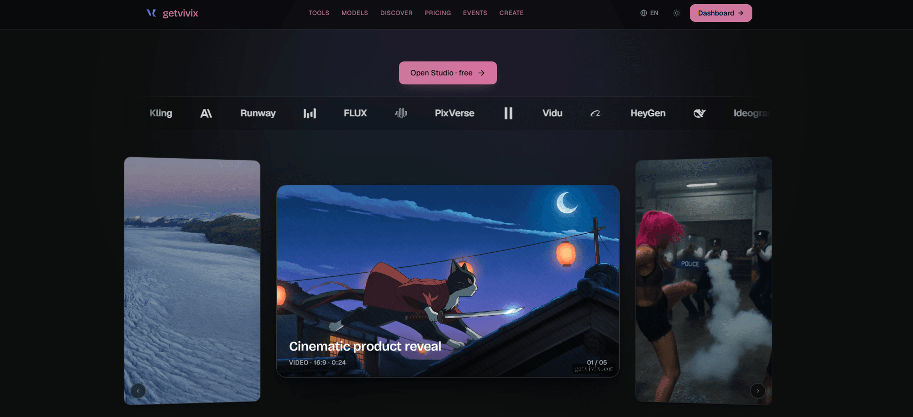 getvivix homepage